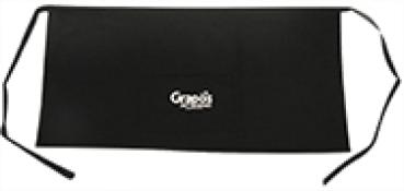 Kellnerschürze GRAPOS schwarz mit Tasche kurz (ca. B 100 x L 50 cm)