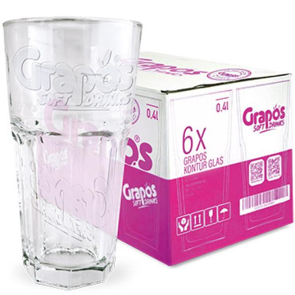 Grapos Kontur Glas 0,4 l