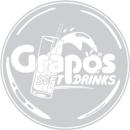 Kleber Grapos, satiniert, rund DM 20 cm 