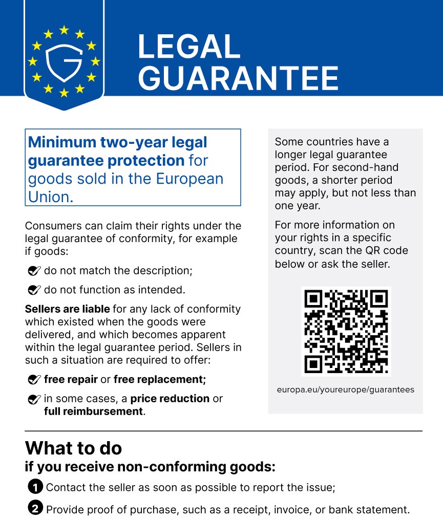 warranty label
